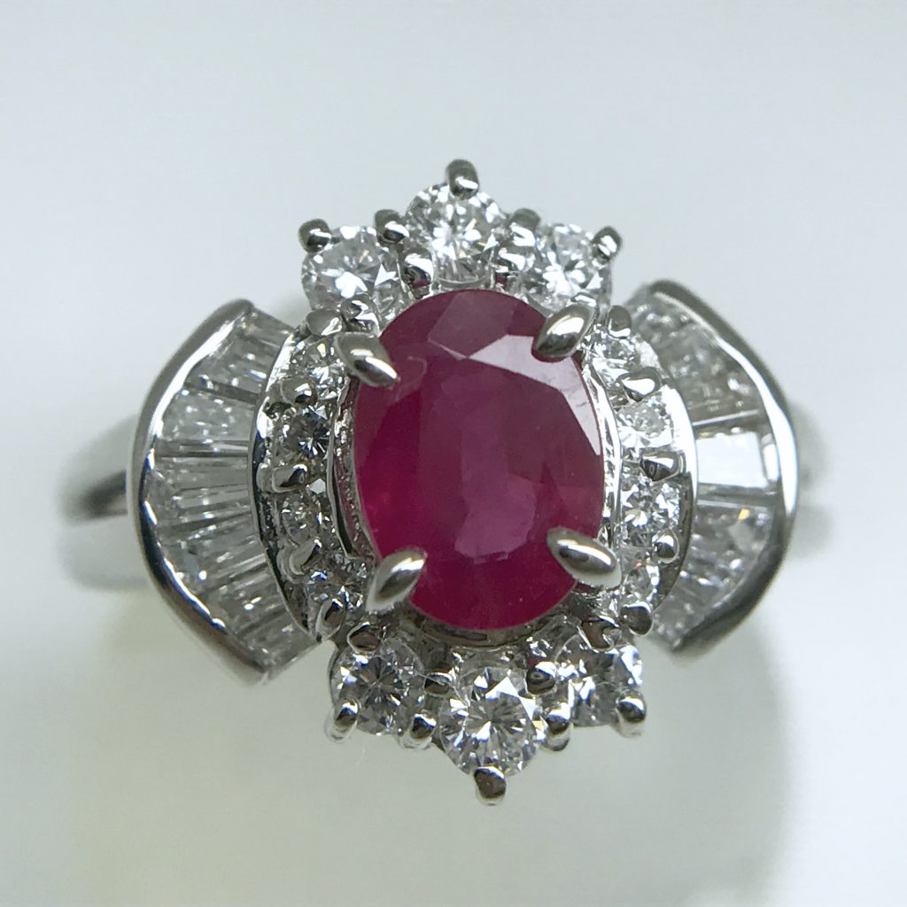 ルビーリング0.91ct