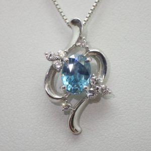 ブルージルコンペンダント1.56ct