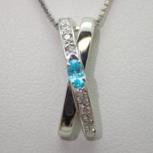 パライバトルマリンペンダント0.114ct
