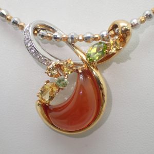 カーネリアンペンダント8.0ct