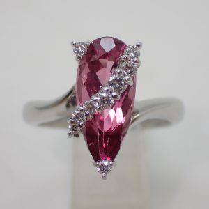 ピンクトパーズリング3.21ct