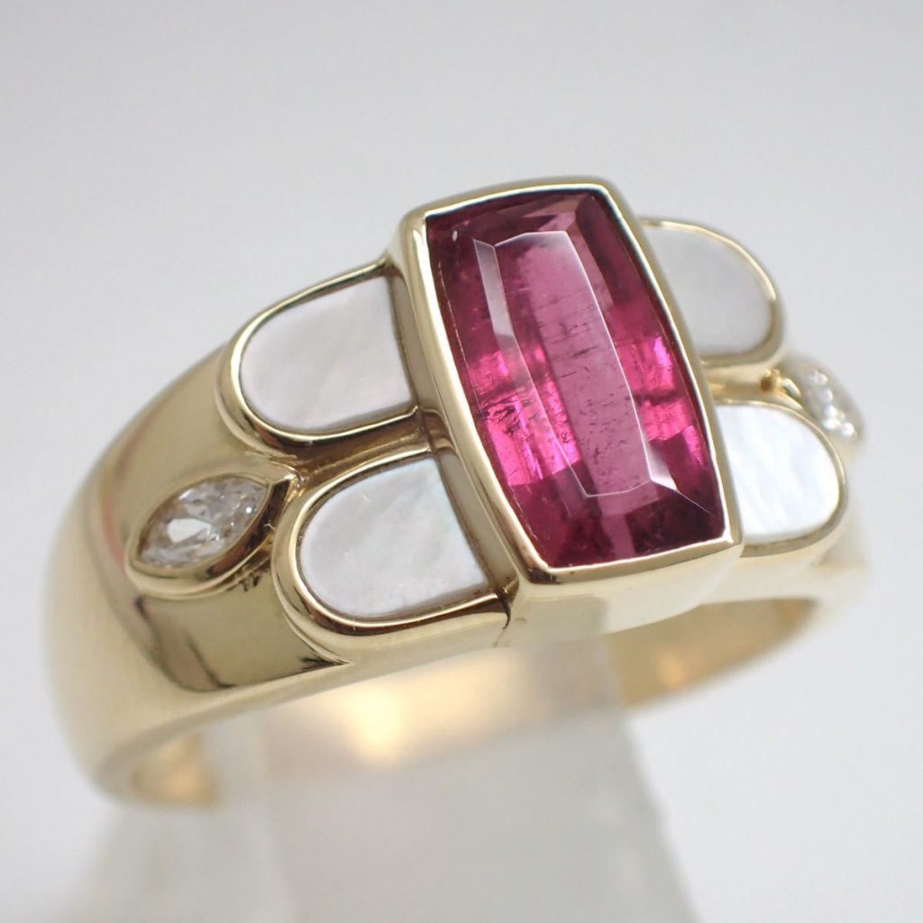 天然ピンクトルマリンリング 1.27ct