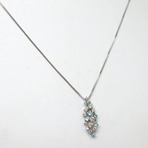 【TASAKI(田崎真珠)】天然パライバトルマリンネックレス