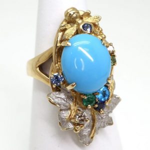 トルコ石リング 3.55ct