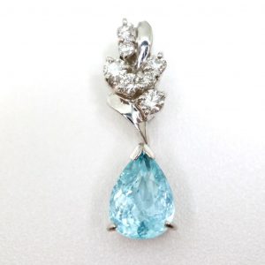 パライバトルマリンペンダントトップ 0.76ct