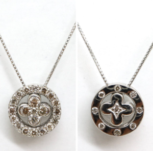 ダイヤモンドリバーシブルネックレス 0.50ct