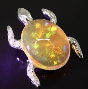 ファイヤーオパールペンダントトップ6.12ct