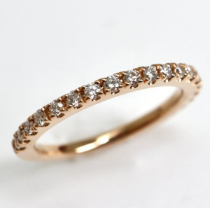 ダイヤモンドピンキーリング 0.17ct