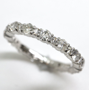 ダイヤモンドエタニティリング 1.01ct