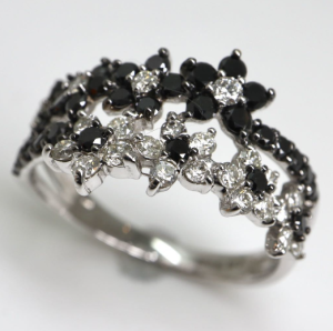 ブラックダイヤモンド/ダイヤモンドリング 0.60ct