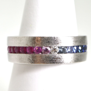 マルチカラーサファイアリング 1.50ct