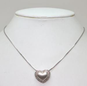 ダイヤモンドネックレス 0.42ct K18WG
