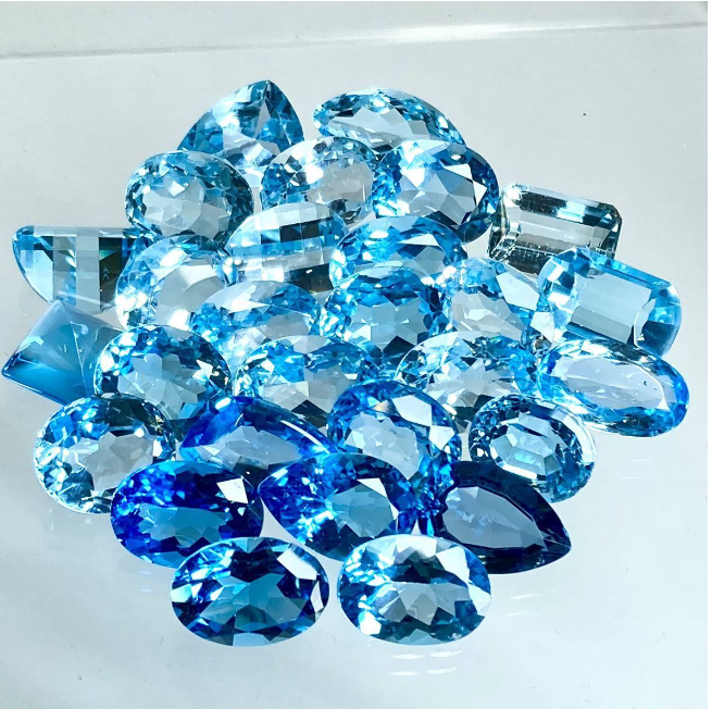 ブルートパーズ28点おまとめ200ct