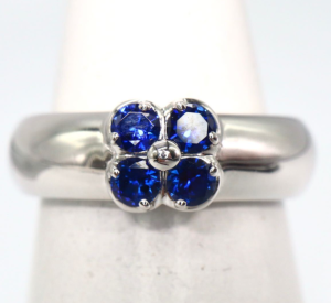 サファイアリング0.37ct
