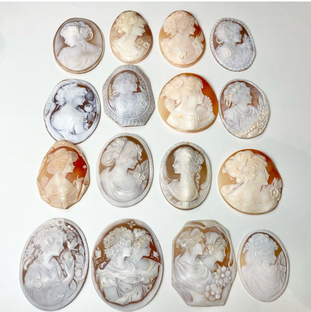 シェルカメオおまとめ259.9g