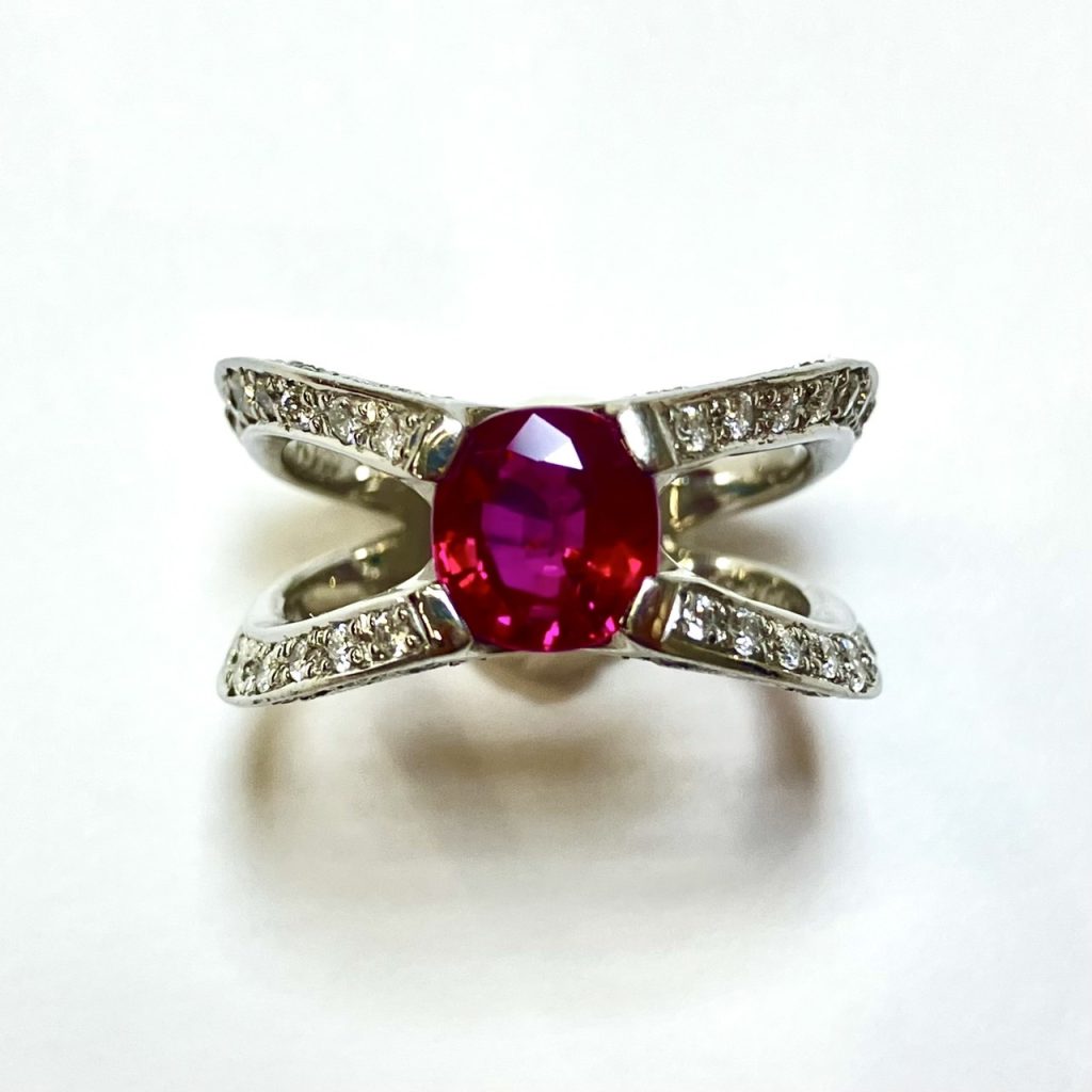 ルビー　1.66ct　リング