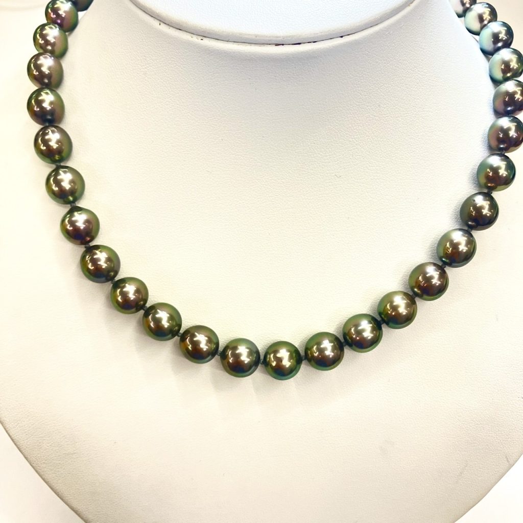 黒蝶パール　ネックレス