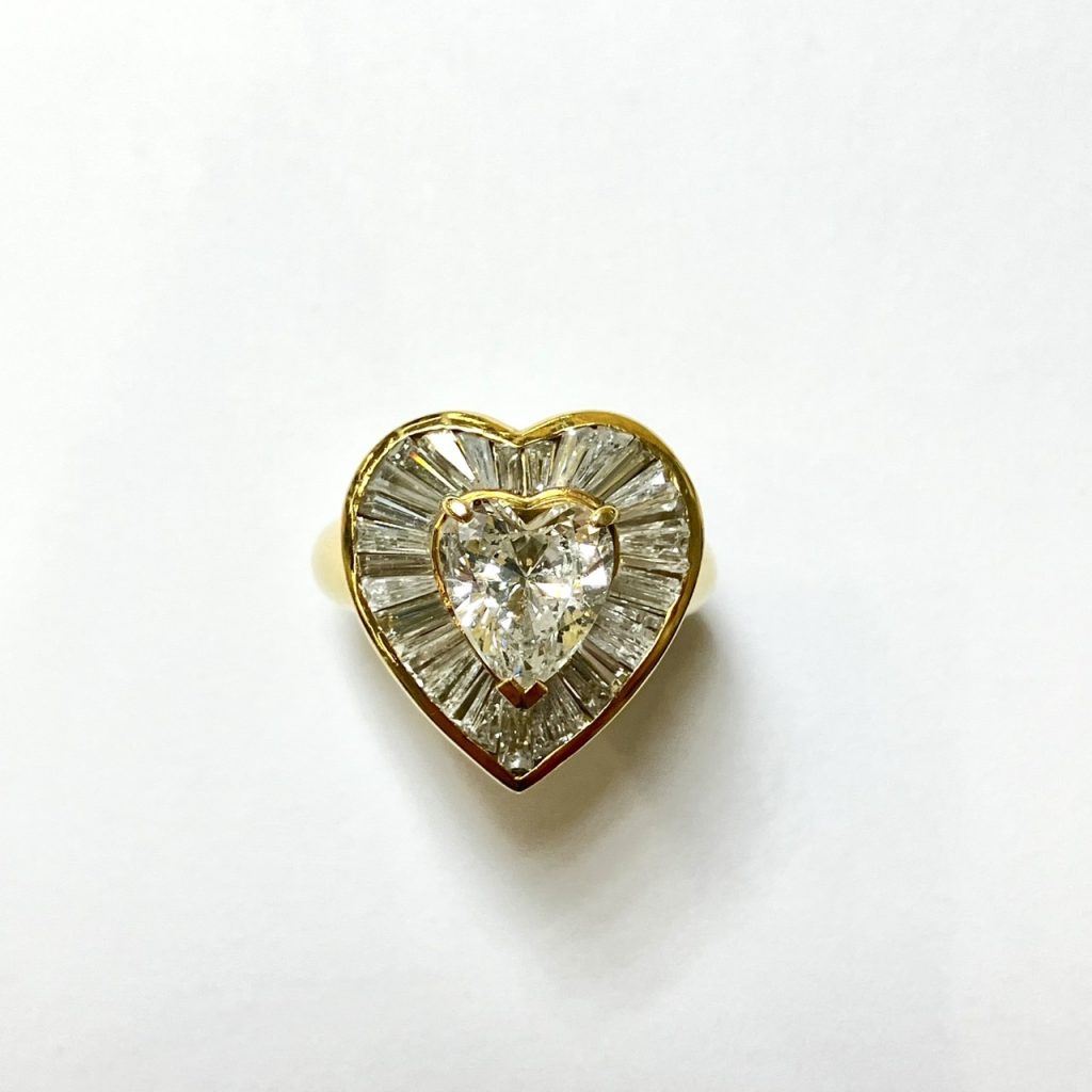 ダイヤ　1.553ct　リング