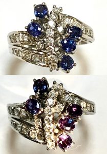 アレキサンドライト　0.8ct　リング