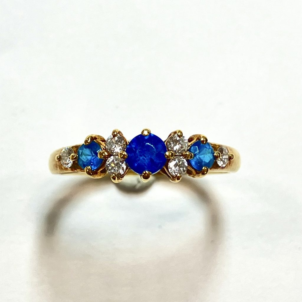 パライバトルマリン　0.5ct　リング