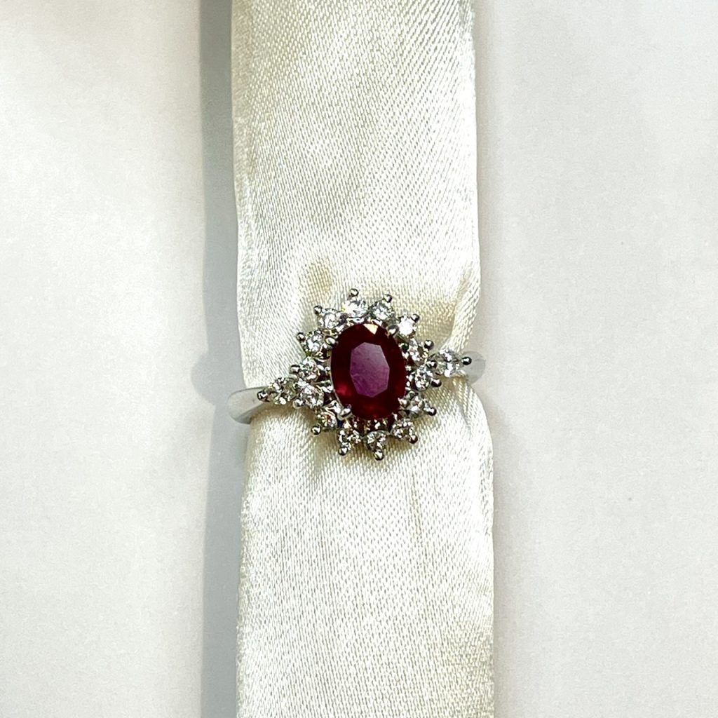ルビー　1.21ct　リング