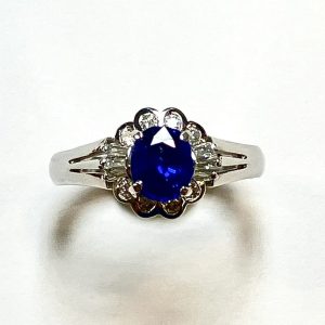 サファイア　1.03ct　リング