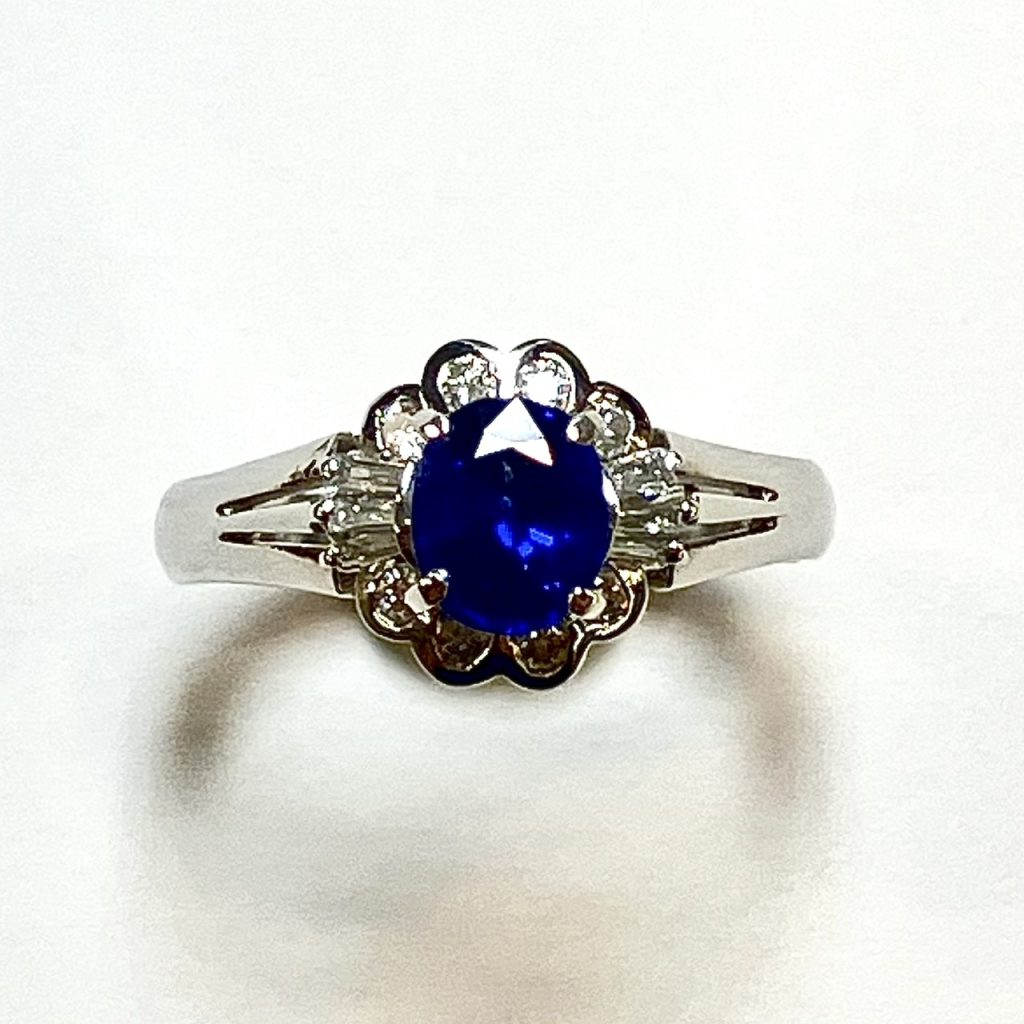 サファイア　1.03ct　リング