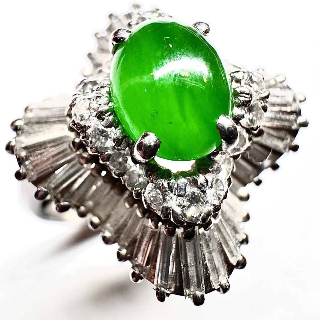 ラベンダー本翡翠 9.807ctの買取実績｜色石BANK