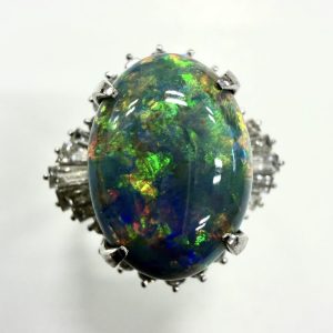 オパール　4.21ct　リング
