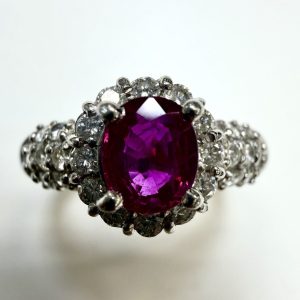 ルビー　0.7ct　リング