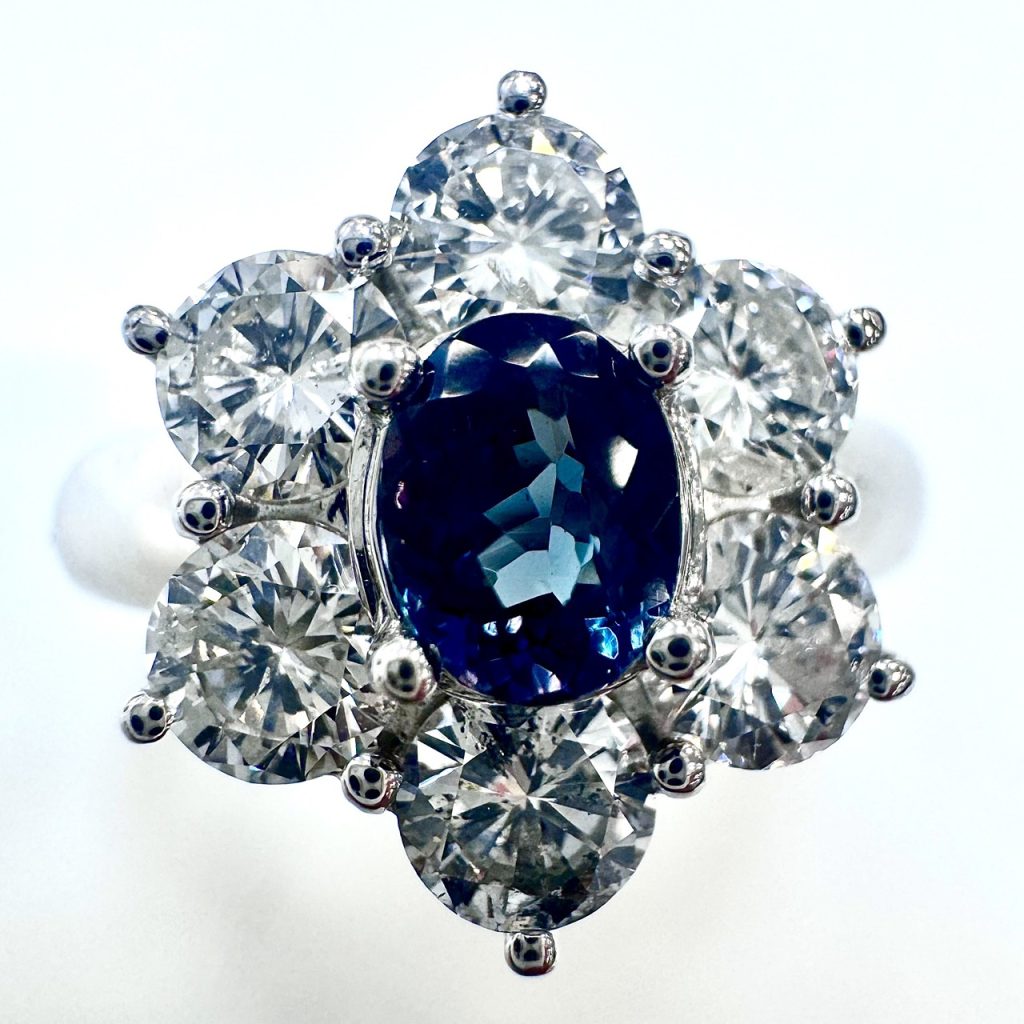 サファイア　0.71ct　リング
